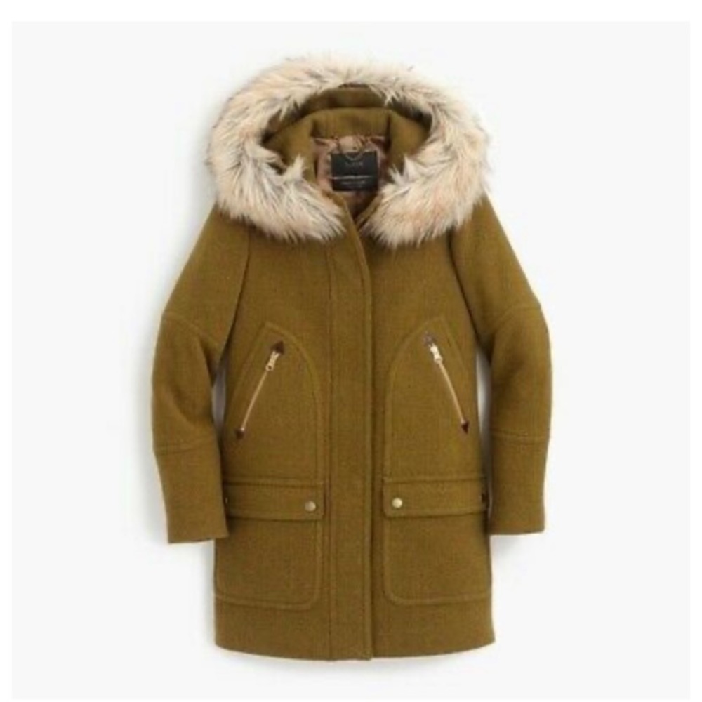 JCrew Stadium Cloth Chateau Parka. Great condition